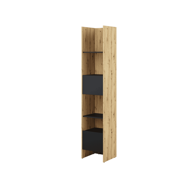 Bed Concept BC-23 Tall Storage Cabinet 44cm [Oak] - Front Image