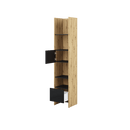 Bed Concept BC-23 Tall Storage Cabinet 44cm [Oak] - Interior Image