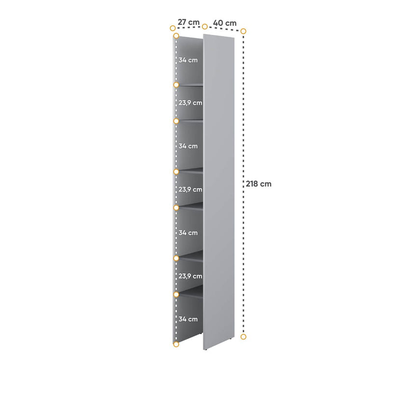 Bed Concept BC-24 Bookcase 27cm