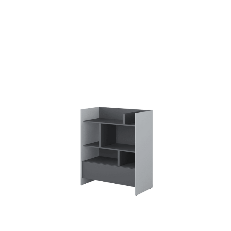 Bed Concept BC-25 Sideboard Cabinet 92cm [Grey] - Interior Image 2