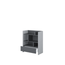 Bed Concept BC-25 Sideboard Cabinet 92cm [Grey] - Interior Image 