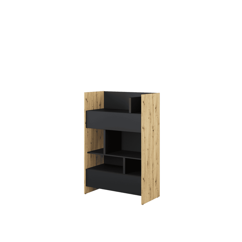Bed Concept BC-25 Sideboard Cabinet 92cm [Oak] - Interior Image 