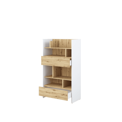 Bed Concept BC-27 Sideboard Cabinet 92cm [White] - Interior Image