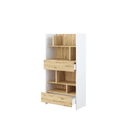 Bed Concept BC-28 Sideboard Cabinet 92cm [White] - Interior Image