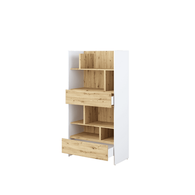 Bed Concept BC-28 Sideboard Cabinet 92cm [White] - Interior Image