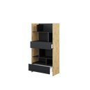 Bed Concept BC-28 Sideboard Cabinet 92cm [Oak] - Interior Image