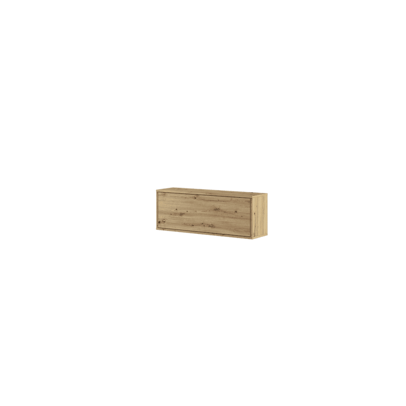 Bed Concept BC-29 Wall Shelf 92cm [Oak] - Front Image