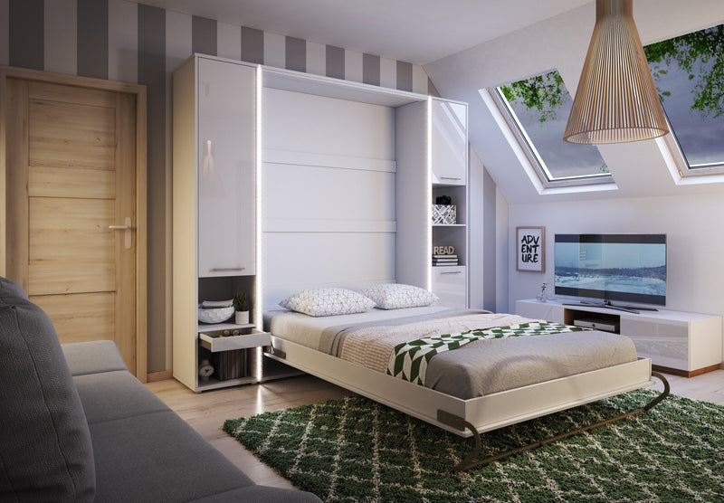 Vertical shop mount bed