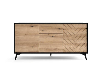 Diamond Large Sideboard Cabinet 154cm [Drawers]