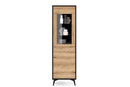 Diamond Tall Display Cabinet 54cm