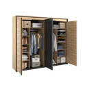 Quant QS-05 Hinged Wardrobe 250cm