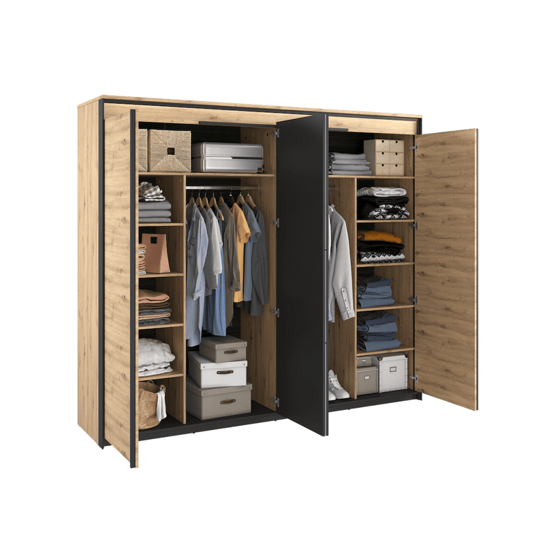 Quant QS-05 Hinged Wardrobe 250cm