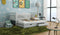 Wooden Bed Galaxy with Trundle and Storage