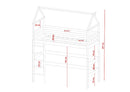 Wooden Gloria Loft Bed