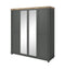 Evora 20 - 4 Door Wardrobe 200cm