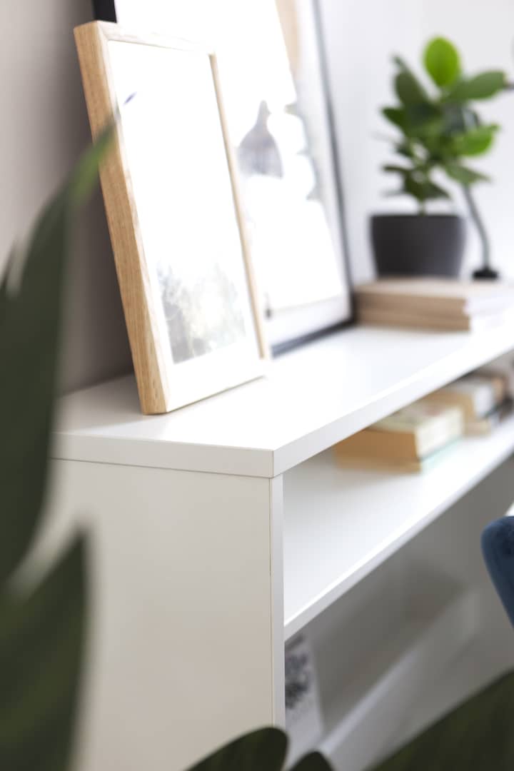 Work Concept Convertible Hidden Desk With Storage