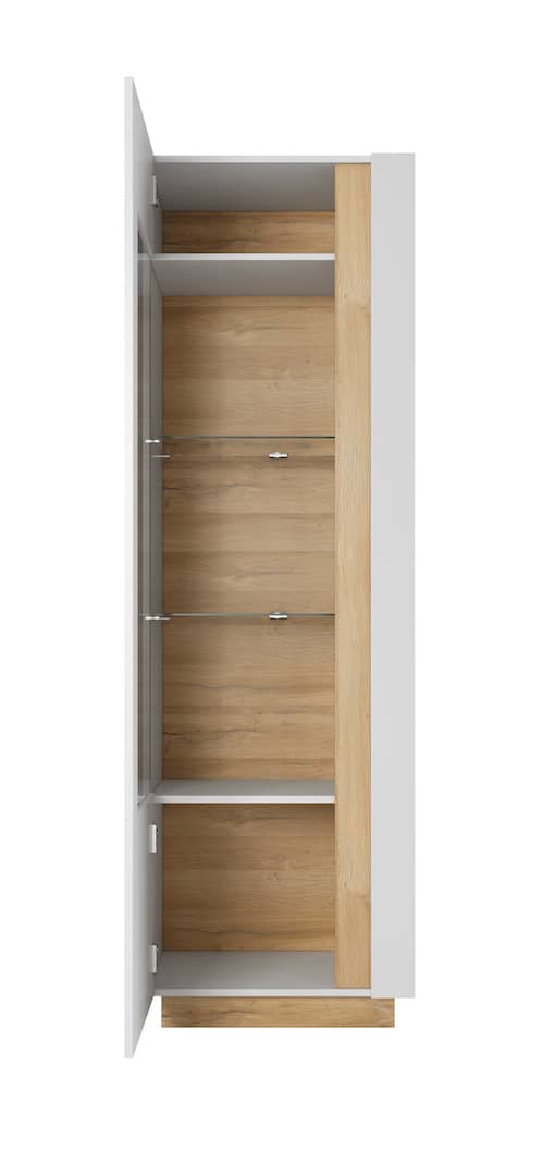 Arco Tall Display Cabinet 60cm