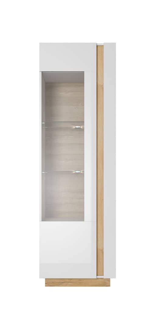 Arco Tall Display Cabinet 60cm