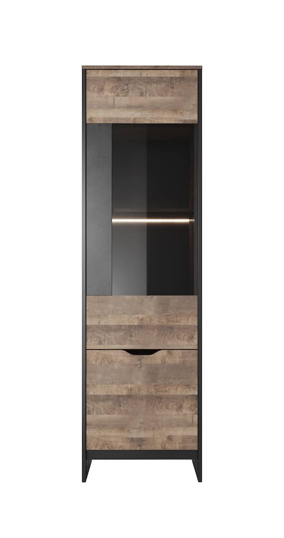 Arden Tall Display Cabinet 56cm