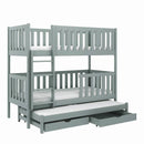 Lea Bunk Bed with Trundle and Storage