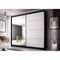 Multi 35 Sliding Mirror Door Wardrobe 233cm