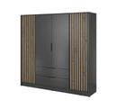 Nelly Hinged Door Wardrobe 206cm