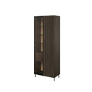 Piemonte PE-02 Tall Display Cabinet 73cm