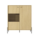 Scandi Display Cabinet 107cm