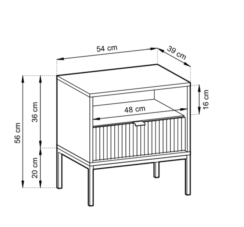 Nova Cabinet 54cm