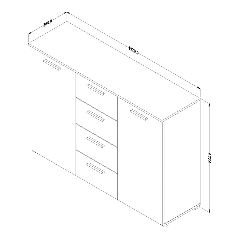 Beta Sideboard Cabinet