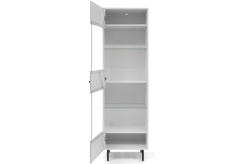 Veroli 04 Tall Display Cabinet 60cm