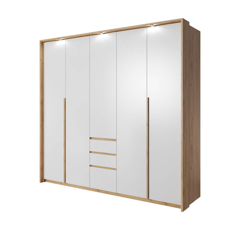 Xelo Hinged Door Wardrobe 225cm