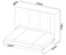 CP-05 Horizontal Wall Bed Concept 120cm