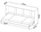 CP-06 Horizontal Wall Bed Concept 90cm