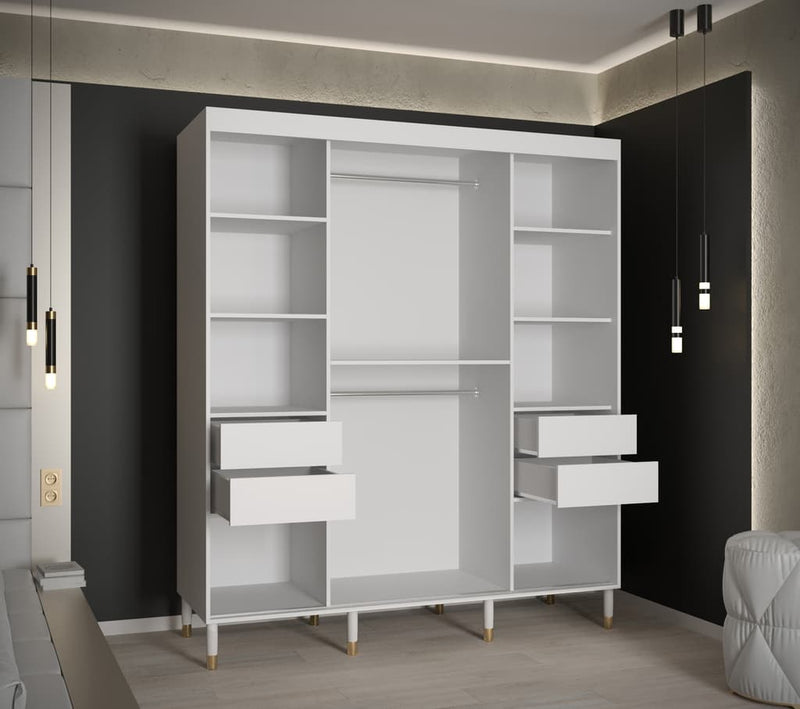 Sliding door armoire wardrobe discount
